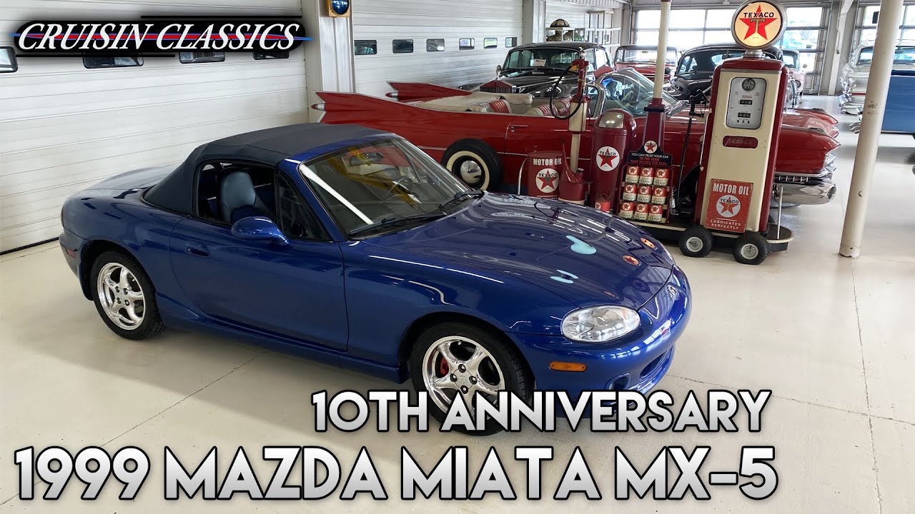 1999 mazda mx 5 miata 10th anniversary edition
