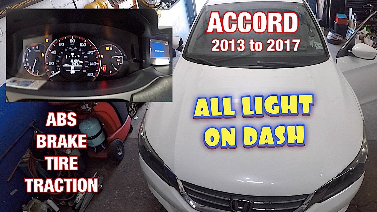 2012 honda accord abs brake and traction control light