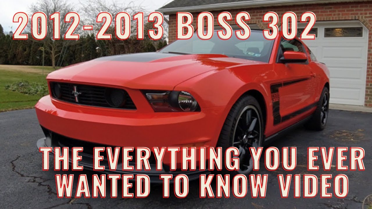 2013 boss 302 production numbers by color