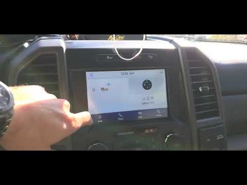 2017 ford f250 radio display not working