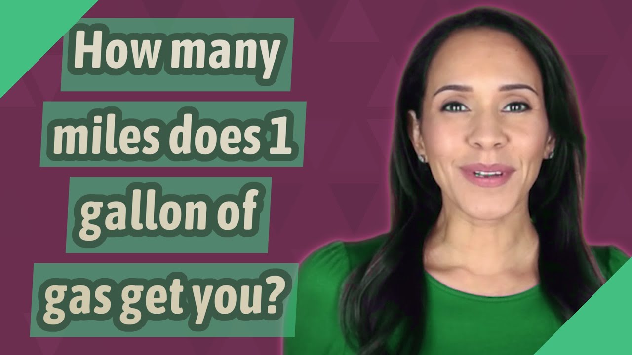 4 gallons of gas is how many miles