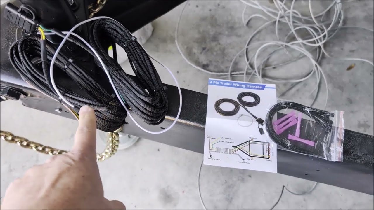 5 wire trailer plug to 4 wire