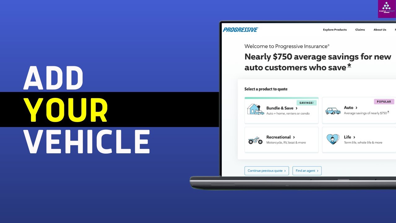 add a car to my progressive policy