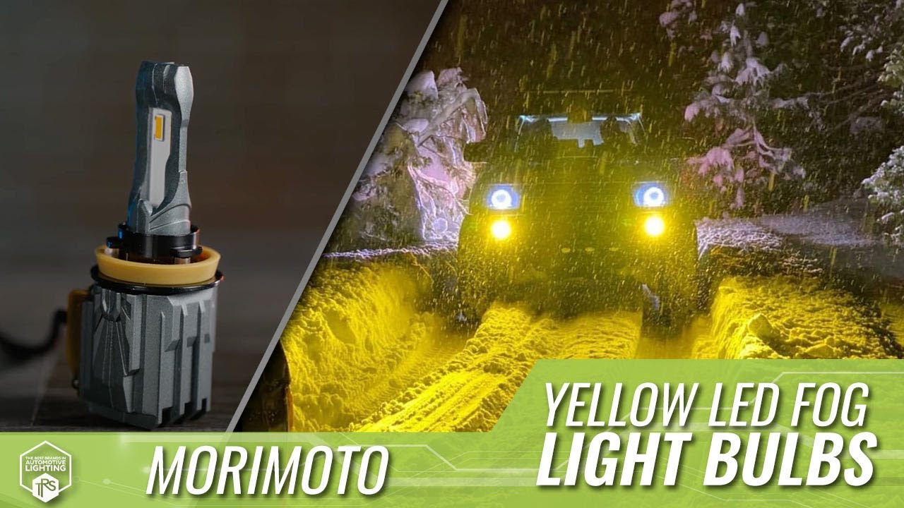 are yellow fog lights legal in california