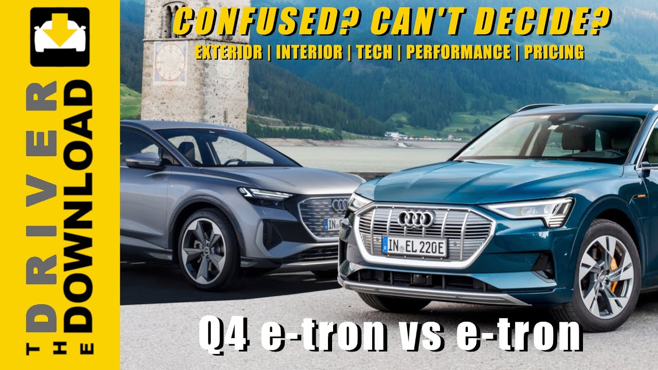audi e tron vs q4 e tron