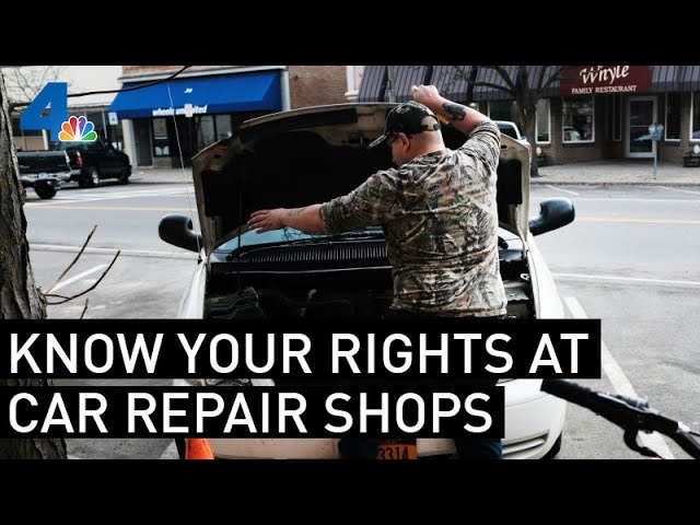 can a mechanic refuse to release your car