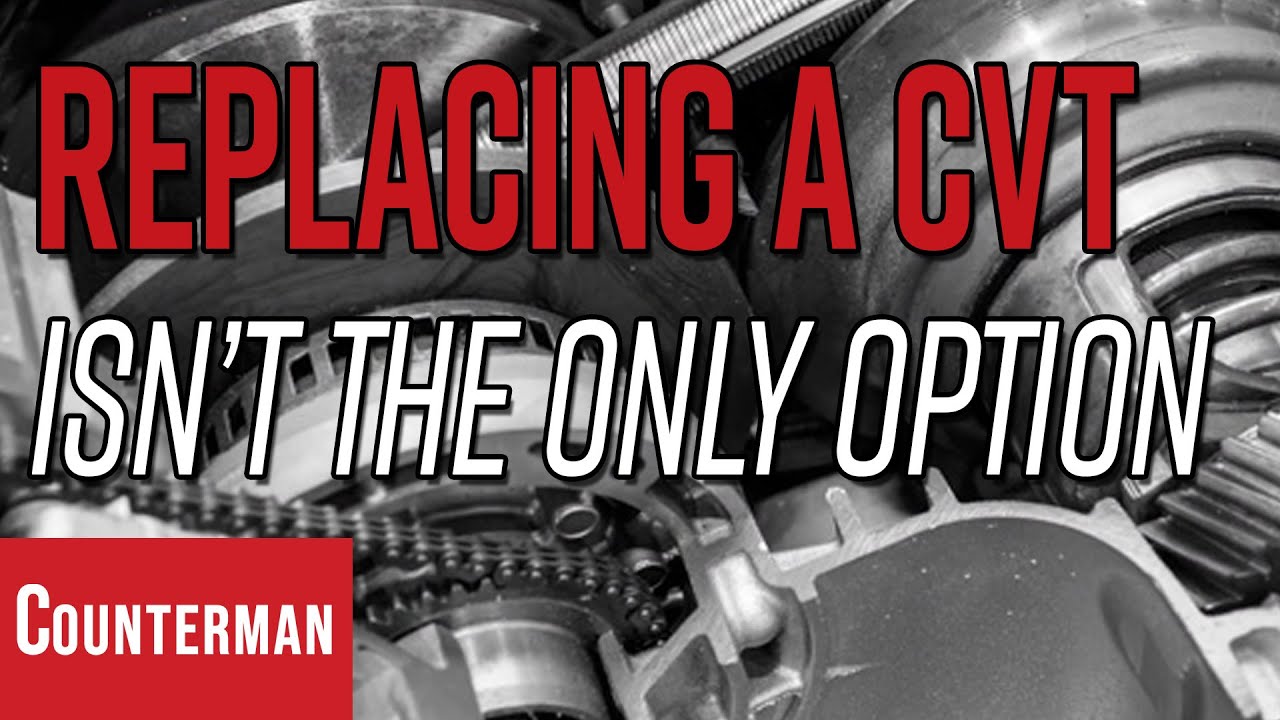 can you replace a cvt transmission with a regular transmission