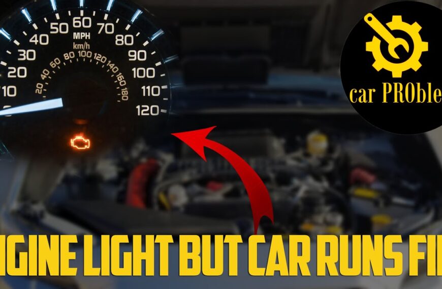 check engine light comes on in cold weather