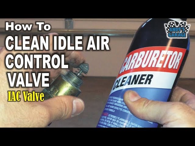clean idle air control valve with wd40