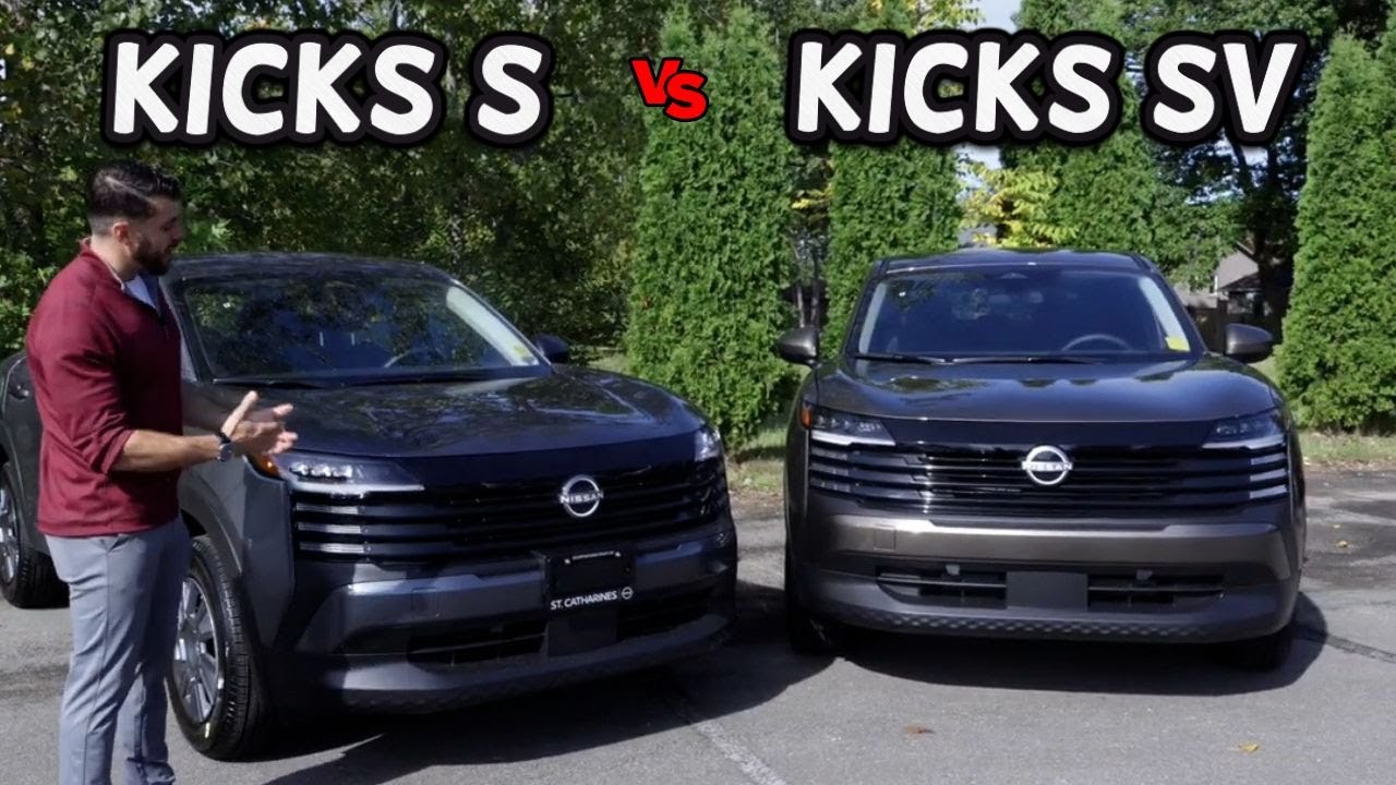 difference between nissan kicks s and sv