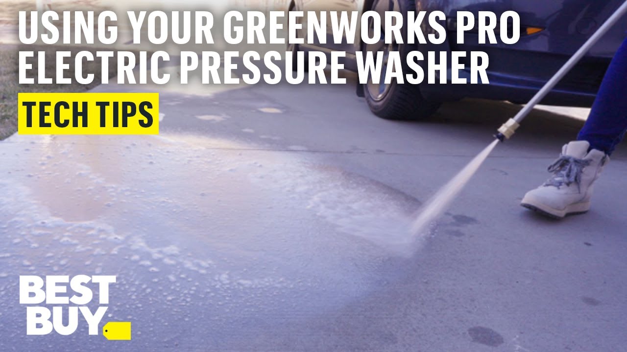 greenworks pro 3000 psi pressure washer manual