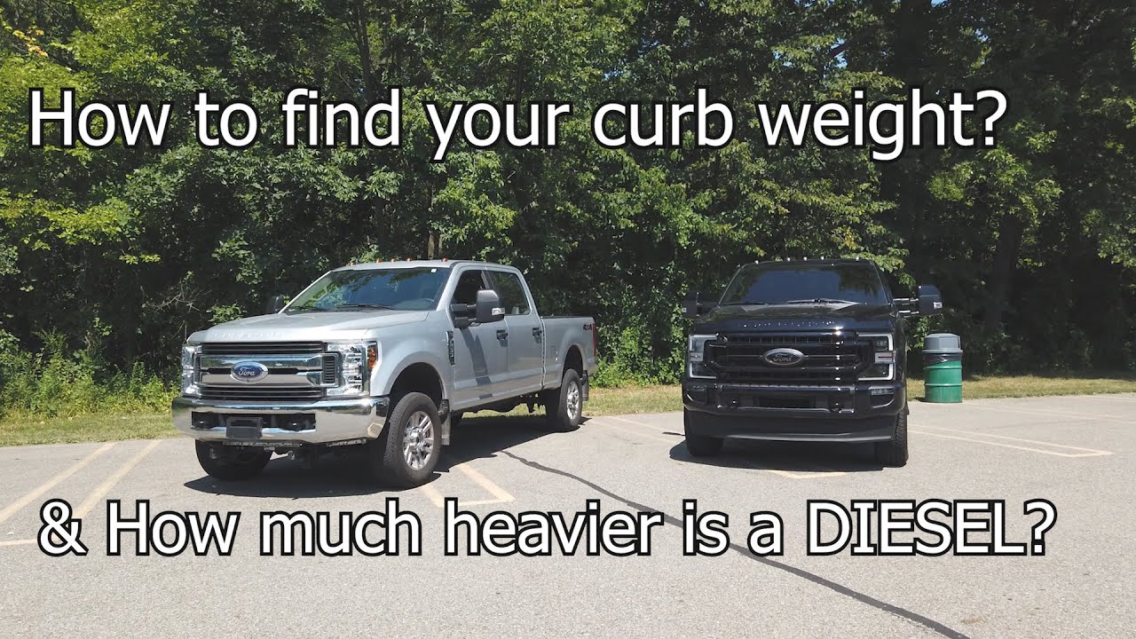 how much does a 6 7 powerstroke weigh