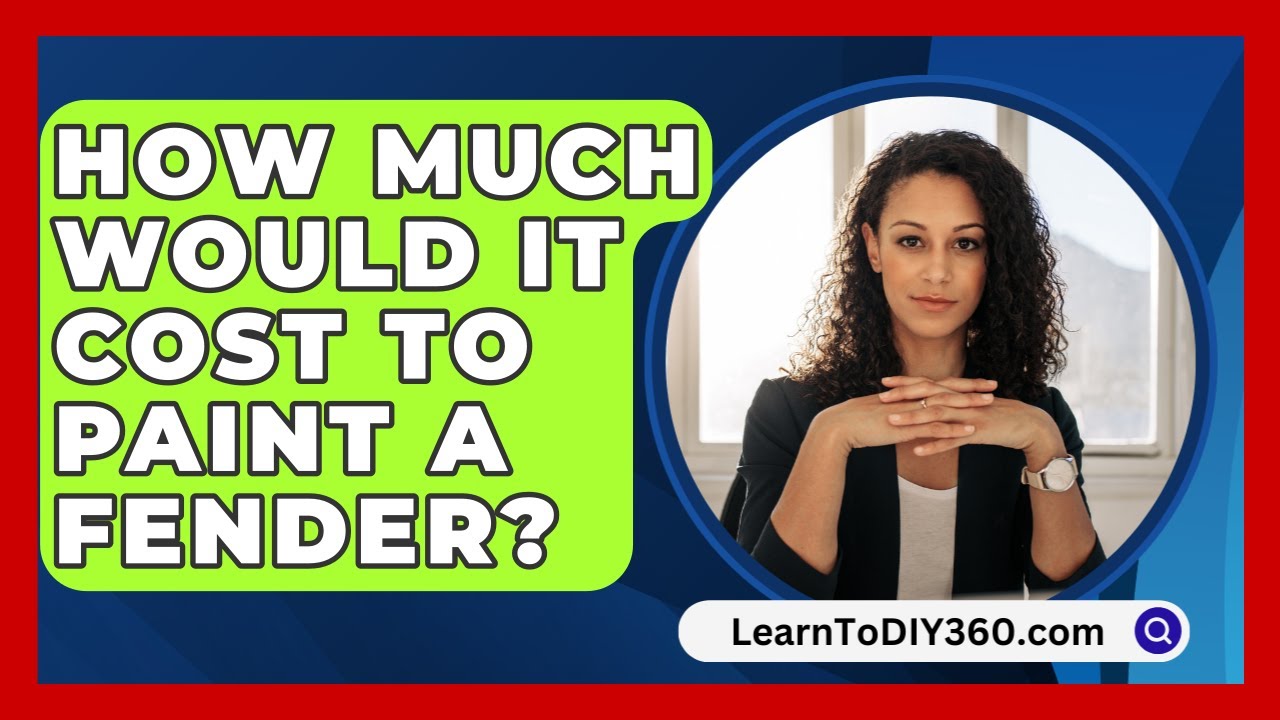 how much does it cost to paint a fender