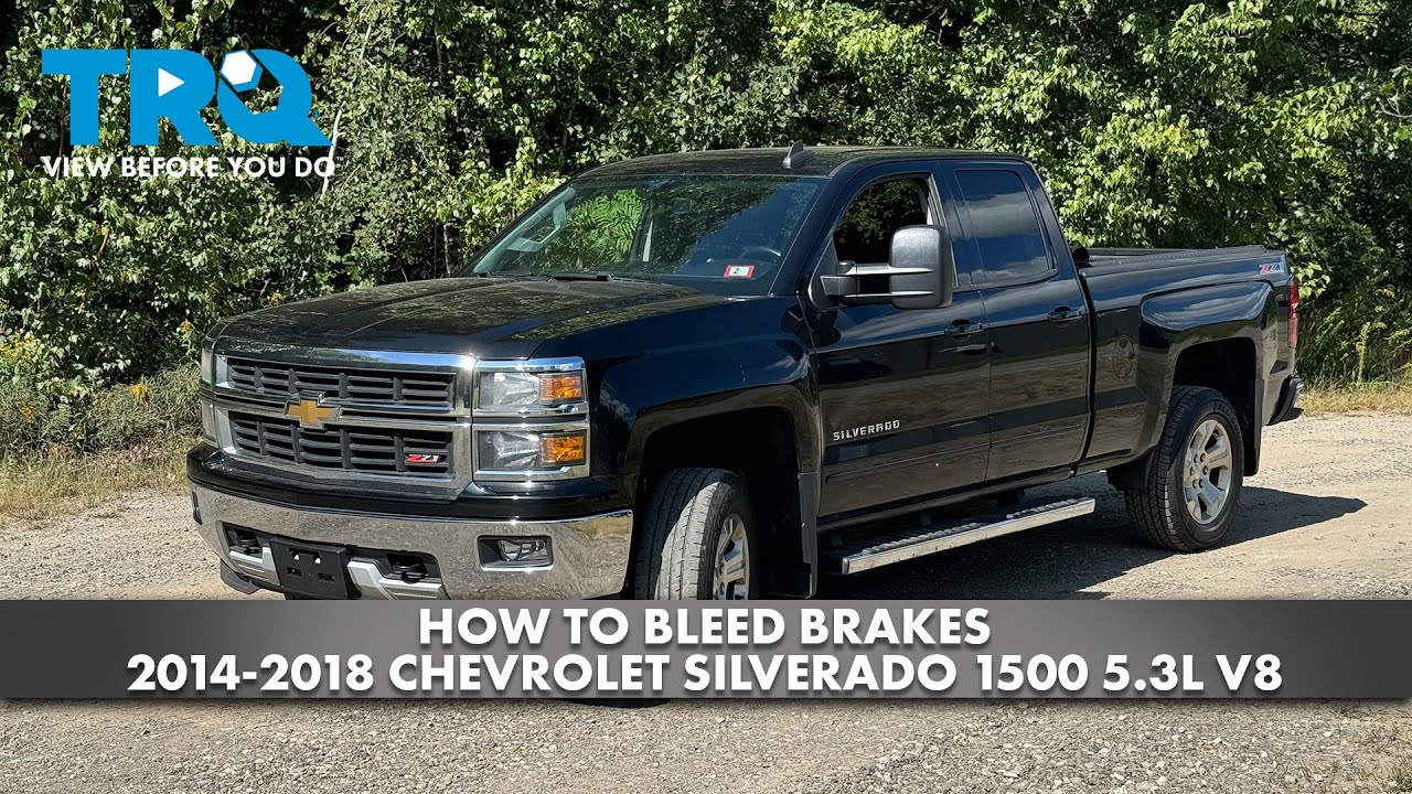 how to bleed brakes on chevy silverado