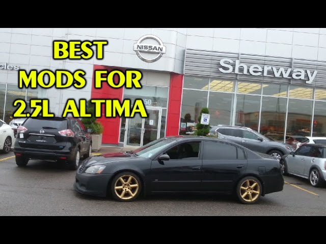how to make a nissan altima faster