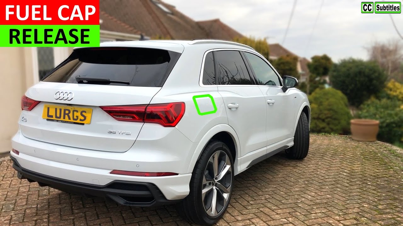how to open audi q3 fuel cap