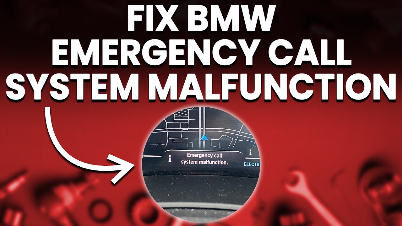 how to reset emergency call malfunction bmw
