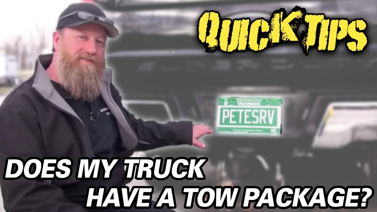 how to tell if expedition has heavy duty tow package