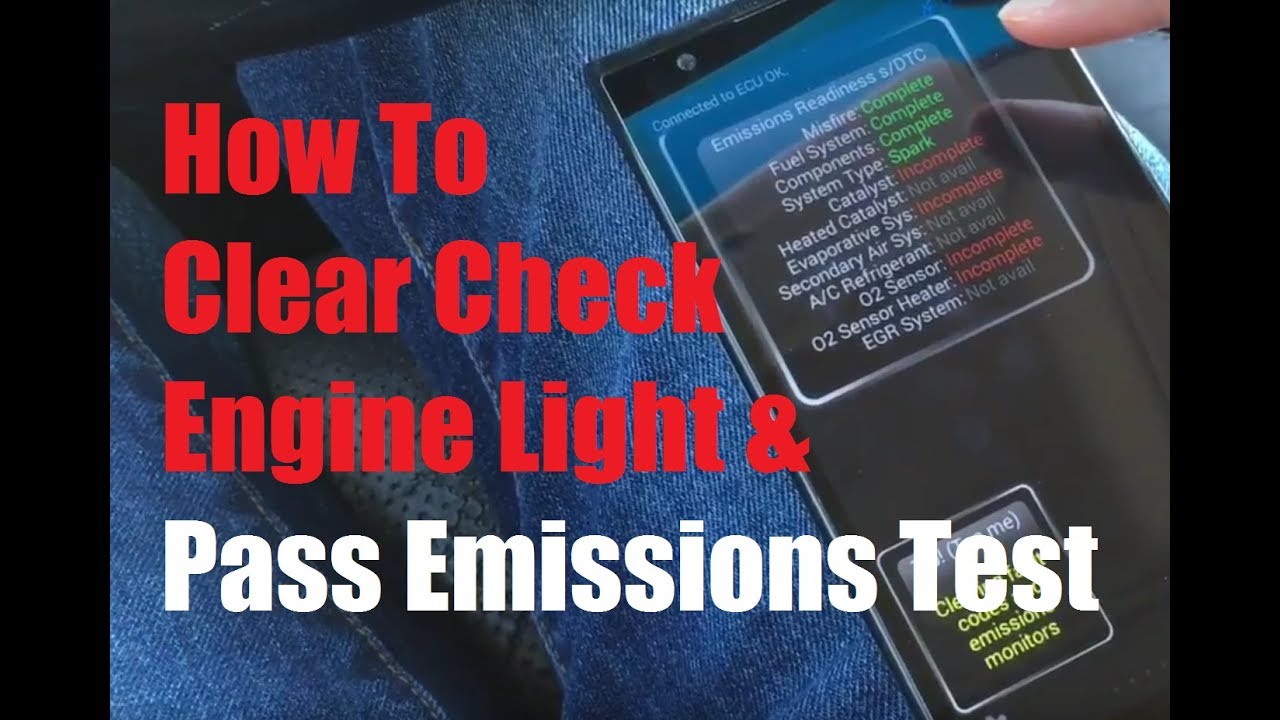 is it illegal to clear check engine codes
