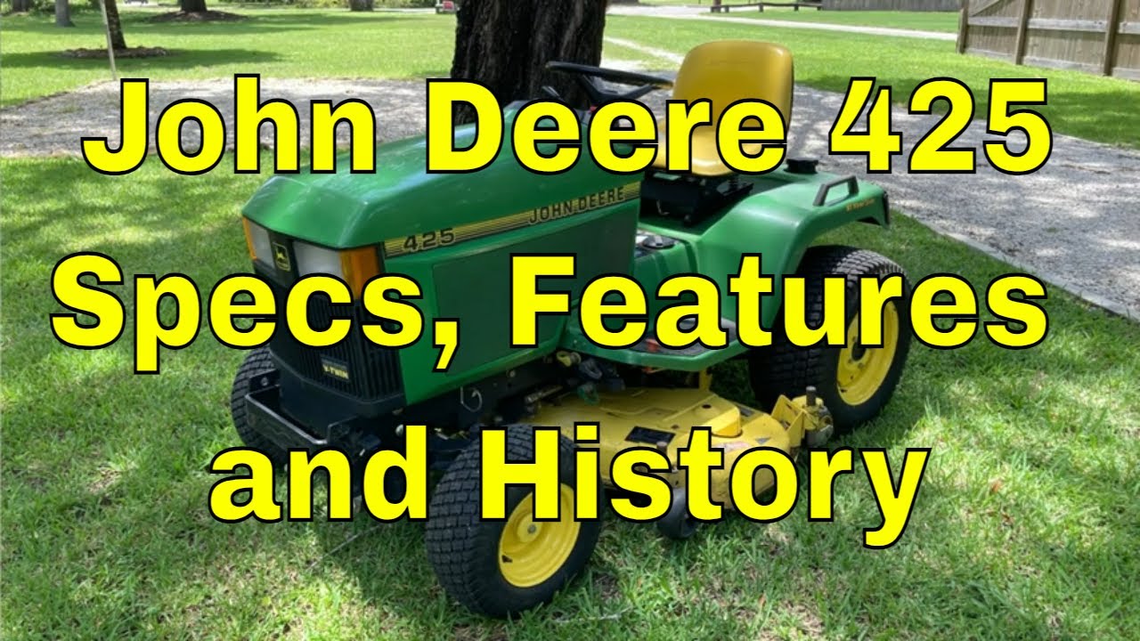 john deere 425 engine specifications parts troubleshooting