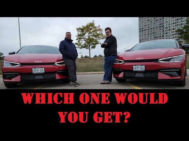 kia ev6 gt line package 1 vs 2