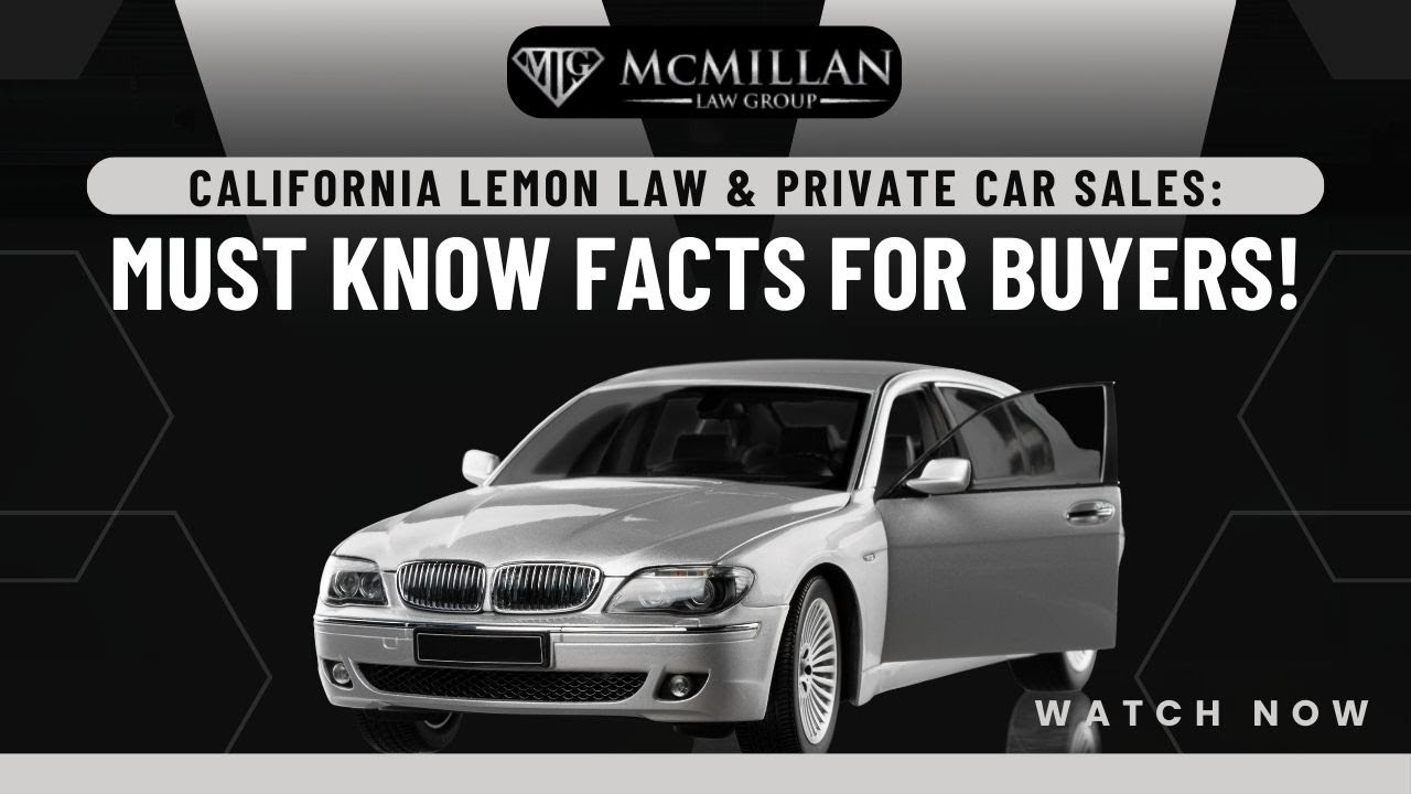 lemon law california used cars private party