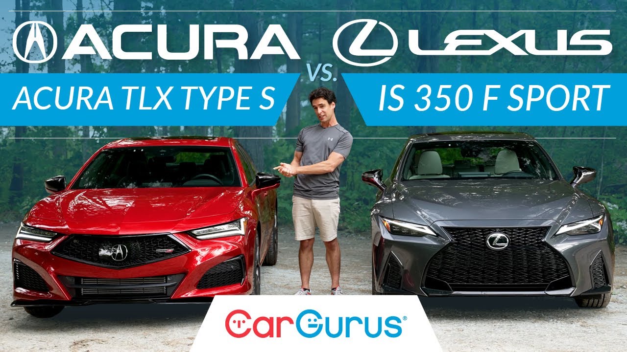 lexus is 350 f sport vs acura tlx type s