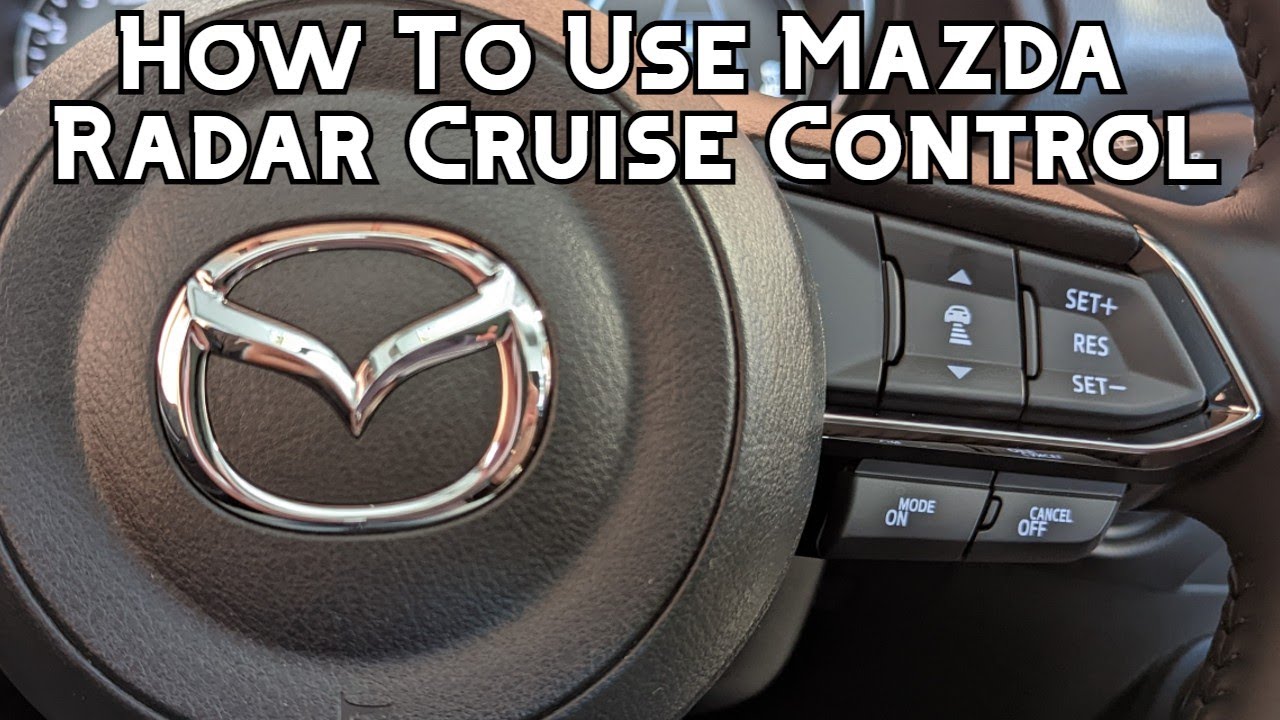 mazda radar cruise control stop and go