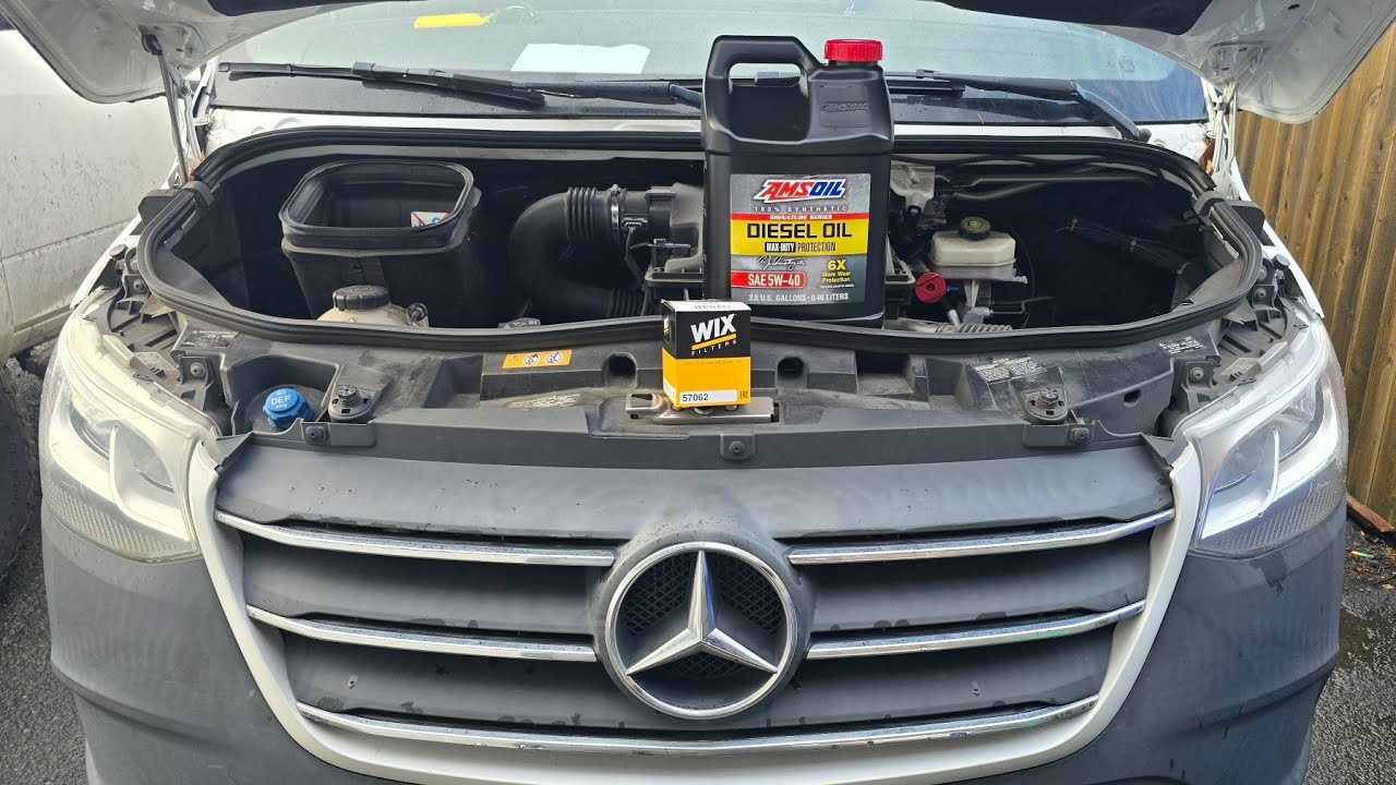 mercedes sprinter 3 0 v6 diesel engine maintenance