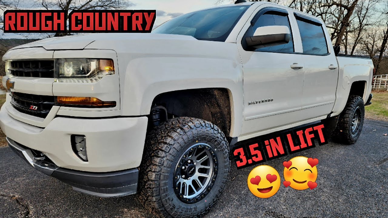 silverado 3 5 inch lift before and after
