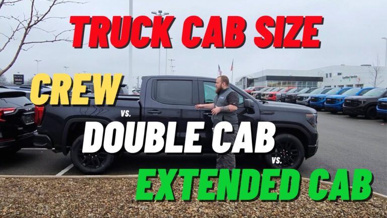 Crew Cab Vs. Extended Cab: Key Differences Unveiled