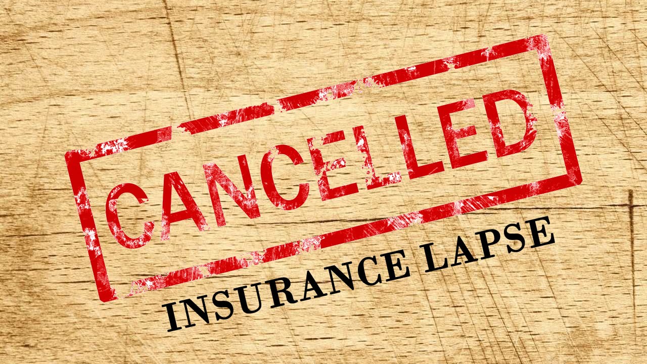 what happens if your insurance lapses in sc
