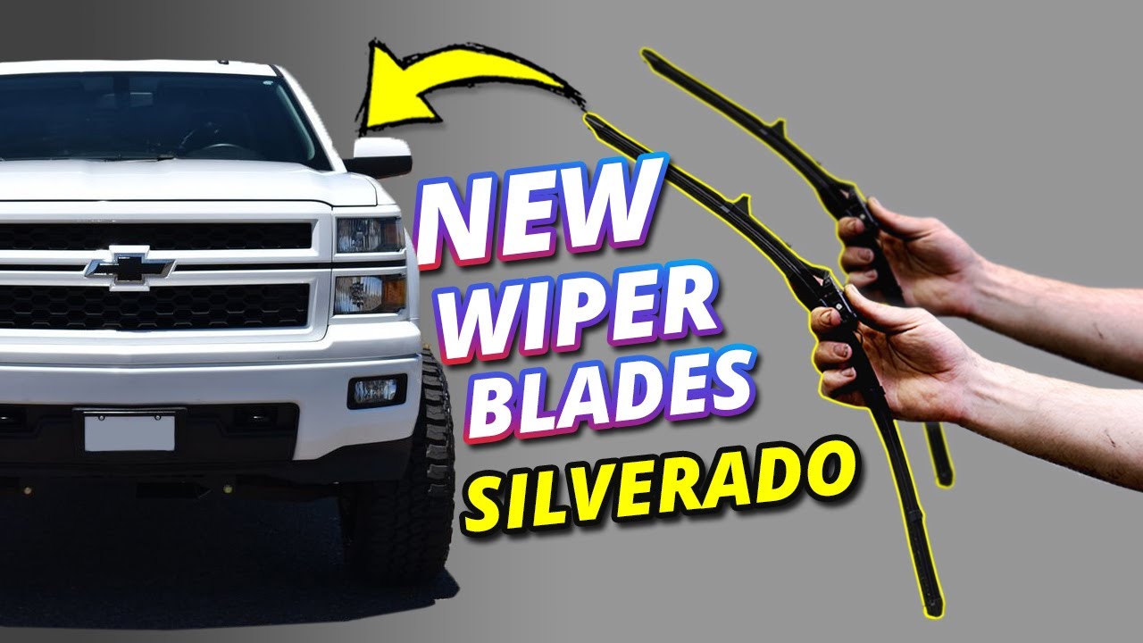 what size wiper blades for 2017 silverado