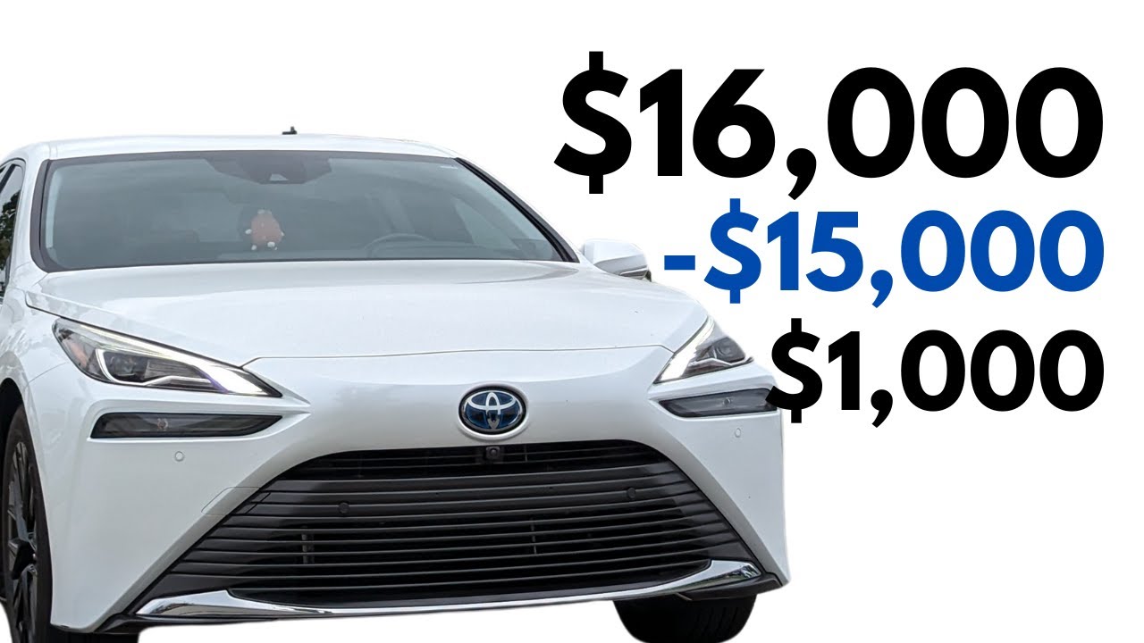 why are used toyota mirai so cheap